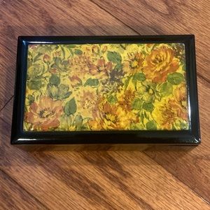 Sweet Little Lacquered Jewelry Box